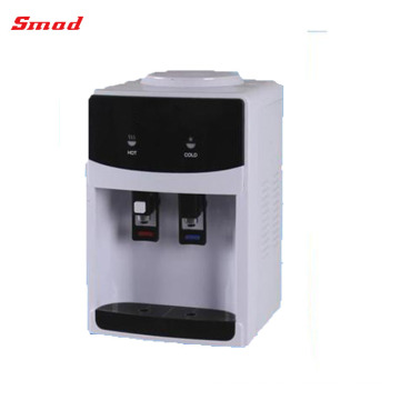 Mini dispensador de agua fría y caliente de refrigeración electrónica para encimera de escritorio con certificado CE y CB.